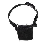 DECOMELODY Muselière Réglable pour Chiens Petits et Moyens Maille Respirante Polyester Morsure Aboiement et Mastication Confortable et Pratique pour Extérieur S