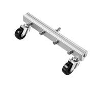 DECOMELODY Nettoyeur De Sol Haute Pression à Rouleaux 4 Buses pour Nettoyage Extérieur Intérieur, Équipement Lavage Sol Solide Connecteur Rapide 1/4 Pouce, Usage Maison École Commerce