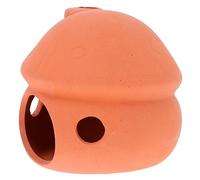 DECOMELODY Nid D'oiseau Créatif en Céramique pour Perroquets Et Moineaux, Nichoir Petit Format, Accessoire pour Cage à Oiseaux, Usage Reproduction Et Repos, Animaux De Compagnie