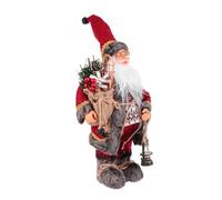 DECOMELODY Ornement de Noël Père Noël Robe Longue Décoration de Table Festive pour Maison Bureau