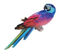 DECOMELODY Ornement De Toucan Suspendu Mural Pour Décoration Intérieure Et Extérieure, Décoration Murale Métal D'oiseau Réaliste, Ornement Décoratif Noir Et Blanc, Figurine Artisanale Décor Jardin