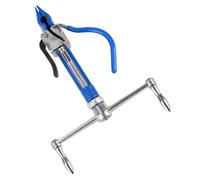 DECOMELODY Outil de Cerclage Acier Inoxydable Robuste avec Coupeur et Tendeur à Vis Pince de Serrage pour Colliers et Attaches Câbles Bandage Industriel Facile à Utiliser