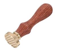 DECOMELODY Outil de Pressage Fard à Paupières Cuivre avec Tampon Détachable pour Création de Motifs Délicats Accessoire DIY pour Compact Poudre et Blush