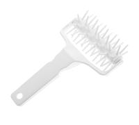 DECOMELODY Outil Perforateur à Pizza Grand Modèle Inoxydable Pâte Lisse et Résistant Perforeuse de Trou pour Pâte à Pizza Facile à Nettoyer