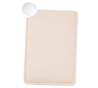 DECOMELODY Palette de Maquillage Inox avec Miroir HD Plateau de Mélange Compact et Portable pour Fond de Teint Correcteur et Blush Outil Indispensable pour Artistes Maquilleurs