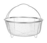 DECOMELODY Panier à Friture Cuisine Multifonction en Acier Inoxydable 23 CM Pieds Panier D’Égouttage pour Frire Cuire et Égoutter Accessoire la Cuisine Pratique et Robuste