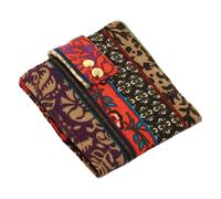 DECOMELODY Paquet De Rangement pour Flacons Roll-on D’huiles Essentielles 10 ML 6 Compartiments Toile De Coton Compact Voyage Pratique pour Organisation Bouteilles Aromathérapie