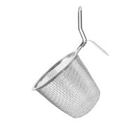 DECOMELODY Passoire à Noodles Acier Inoxydable Cuillère Filtrante Cuisine avec Suspendu Panier Filtre Alimentaire Pratique pour Friture et Évier