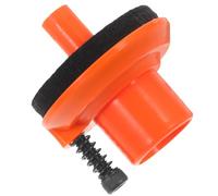DECOMELODY Patin d'Embrayage en Feutre Orange 22 MM pour Pédale de Batterie Jazz Accessoire de Rechange pour Cymbales Hi-Hat Pièce Compatible pour Batterie et Percussion