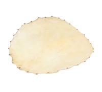 DECOMELODY Peau de Tambour Cuir de Chèvre Résistante Au Battement Lusure pour Remplacement Accessoire Percussion