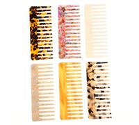 DECOMELODY Peigne à Cheveux Antistatique Rectangulaire 4Pcs Peigne Démêlant Large et Garçon et Filles pour Coiffure et Démêlage Confortable et Pratique