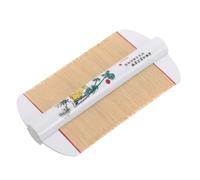 DECOMELODY Peigne Antipelliculaire : Peigne Anti- Double Face En Bambou, Brosse Épaisse Pour Poils Secs Et Humides, Pour Enfants, Animaux Domestiques, Chiens Et Chats, Outil De