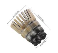 DECOMELODY Peigne Guasha Pour Chevelu Massage Cheveux Outil Soins Tête Brosse Exfoliante Douche Noir
