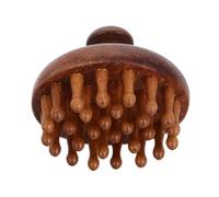DECOMELODY Peigne Massage pour Cheveux Humides et Secs Brosse à Dents Larges pour Cheveux Bouclés Brosse Portable de Voyage pour Homme et Femme Design Disque Relaxant pour et Démêlage