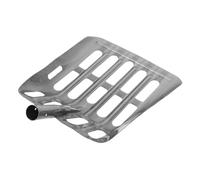 DECOMELODY Pelle à Maïs Multifonction en Acier 35 Cm, Tamis à Sol Léger pour Jardinage Maison, Truelle Manuelle Pratique pour Récolte, Tamisage Et Repiquage des Grains