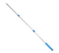 DECOMELODY Perche Télescopique Multifonctionnelle en Alliage D'aluminium, Tige D'extension Bleue 3 Sections, Manche pour Rouleaux et Brosses à Peinture, Extension Compatible pour Travaux