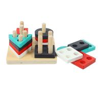 DECOMELODY Perroquet Bois Léger Puzzle Éducatif pour Entraînement et Stimulation Mentale des Oiseaux comme Perruches Calopsittes et Conures Accessoire de Cage Anti-Ennui