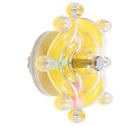 DECOMELODY Perroquet Rotatif à Usure de Jeu Suspendu pour Oiseaux Accessoire Exercice pour Petits Oiseaux