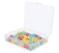 DECOMELODY Petites Balles en Plastique Colorées 10 Mm, Lot de 100 pour Compter et Apprendre les Probabilités, Matériel Pédagogique Éducatif pour Garçon et Filles, pour Jeux de Tri