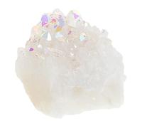 DECOMELODY Pierre De Cristal Chakra 20-30g, Amas Cristallin Naturel Multicolore, Minéral Énergétique Pour Purification, Relaxation Et Décoration Bureau, Pierres Précieuses Reiki Pour Yoga Et Équilibre