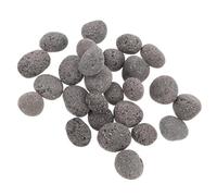 DECOMELODY Pierres de Sauna Naturelles Arrondies 2-3 CM 1,9 Kg Pierres Chauffantes Résistantes aux Fissures pour Sauna Humide et Traditionnel pour Vapeur Longue Durée et Chauffage Homogène
