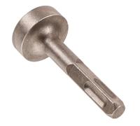 DECOMELODY Pilote de Tige de Mise à la Terre en Acier Robuste Accessoire pour Marteau Rotatif à Emmanchement Carré Outil pour Perceuse à Percussion Conducteur de Piquet Usage