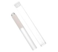 DECOMELODY Pinceau Lèvres Silicone Transparent Portable Applicateur Précis pour Maquillage Design Blanc Compact et Facile à Nettoyer