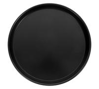 DECOMELODY Plaque à Pizza Ronde Métal Antiadhésive pour Micro-ondes Plateau Croustillant Polyvalent pour Cuisson Congélation et Maintien de Fraîcheur Cuisine