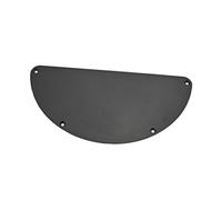 DECOMELODY Plaque Arrière pour Guitare Électrique Noire Protection Antirayures Surface Lisse et Design Simple Décoratif Accessoire Robuste pour Basses et Guitares Électriques