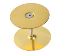 DECOMELODY Plaque de Protection de Trou de Serrure Acier Inoxydable Cache Trou avec Vis de Fixation Couvre de Poignée de Porte pour Intérieur et Extérieur Sécurise et