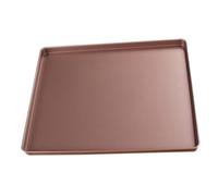 DECOMELODY Plaque Pâtisserie Antiadhésive Rectangulaire Résistante Moule Multifonction pour Cuisson Gâteaux Rôtis et Légumes Facile à Nettoyer Bord Lisse Sécurisé pour Cuisine Pratique