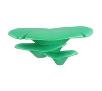 DECOMELODY Plateforme d'escalade de Champignon Vert pour Habitat de Araignée Sauteuse avec Ventouse Stable en Plastique pour Terrarium Décor Cottage Core