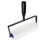 DECOMELODY Pointes pour Sol Ciment Auto-nivelant Brosse avec Poignée Confortable pour Chape Enduit et Aération des Surfaces