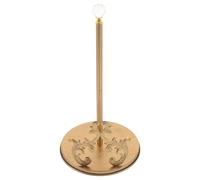 DECOMELODY Porte-Essuie-Tout Cuisine en Fer Forgé Rétro avec Base Lestée Support Décoratif à Poser sur Plan de Travail Distributeur Multifonction pour Essuie-Tout et Chiffons 1 Pièce