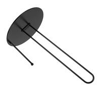 DECOMELODY Porte-Rouleau de Papier Essuie-Tout Noir Autoportant Base Lestée - Support Stable pour Rouleau de Papier la Cuisine et Salle de Bain - Facile à Assembler Gain de Place sur Plan