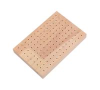 DECOMELODY Présentoir avec Support pour Bâtonnets à Cake Pops Sucette en Bois Résistant la Déformation Plateau de Brochettes de Fruits pour Buffet Traiteur et Supermarchés