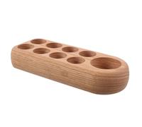 DECOMELODY Présentoir Massif Emplacements pour Huiles Essentielles Organisateur Stable pour Bouteilles et Vernis à Ongles Usage Domestique et Professionnel