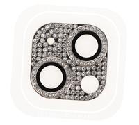 DECOMELODY Protection Objectif Diamant Étincelant Argenté pour Film Protecteur Lentille Caméra Poussière Haute Transparence Design Élégant et Résistant