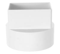 DECOMELODY Raccord de Gouttière Carré Résistant pour Évacuation Eaux Pluviales Connexion Drainage Extérieur Facile à Installer Protection Villa Dégâts Eau