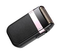 DECOMELODY Rasoir Électrique Rechargeable Vintage Pour Hommes Tête Flottante 3d Affichage Numérique Rasoir Visage Ergonomique Usage Quotidien Noir