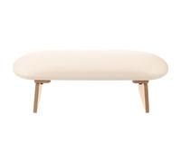 DECOMELODY Repose-main pour Réduire la Pression du Poignet en Bois Pliable pour Manucure et Pu Coussin Confortable en Éponge, Support Réglable Lors de Travaux de Nail Art