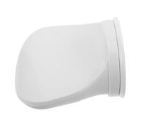 DECOMELODY Repose-pieds De Bain Antidérapant Blanc Pédale Confortable Pour Usage Maison Bain Et Rasage Sécurité Salle De