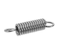 DECOMELODY Ressort Suspendre 304 INOX 6Mm X 150Mm pour Chaise Suspendue et Hamac Amortisseur Anti-Vibration Robuste pour Balancelle de Jardin Extérieur Accessoire Réglable de Balançoire