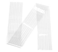 DECOMELODY Rideau PVC pour Niche Chien Coupe-Vent Volet Isolant Transparent Résistant Aux Intempéries Protège Le Froid Bruit Remplacement Flexible pour Porte Animaux Extérieur