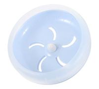 DECOMELODY Roue Dexercice Silencieuse pour Petits Animaux Adaptée Cages Antidérapante et Sécurisée pour Hamster Rat Gerbille Bleu