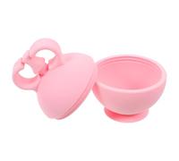 DECOMELODY Rouleau de Glace en Silicone pour Visage et Yeux Moule à Glaçons Facial Réutilisable Masseur de Peau Rafraîchissant et Outil de Soin Visage Compact Rose Détente Rougeurs