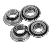 DECOMELODY Roulements Pour Fauteuils Roulants 4 Pièces Kit Remplacement Roulement Direction Fourche Frontale Support Roue Accessoire Transport Mobilité