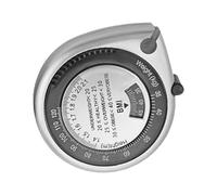 DECOMELODY Ruban de Mesure Corporel Bmi Rétractable Flexible et Portable PVC et Abs Outil Précis pour Mensuration Du Tour