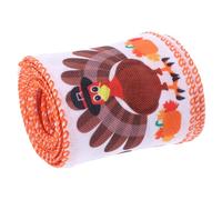 DECOMELODY Ruban Décoratif Automne pour Cadeaux Ruban DIY pour Nœuds Résistant pour et Décoration Thanksgiving
