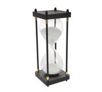 DECOMELODY Sablier Vintage pour Gestion et Concentration Minuteur Décoratif Polyvalent pour Bureau et Maison Cadeau Symbolique pour Anniversaires